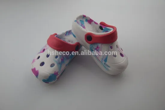 colorful cheap EVA child plastic garden shoes fashion clogs