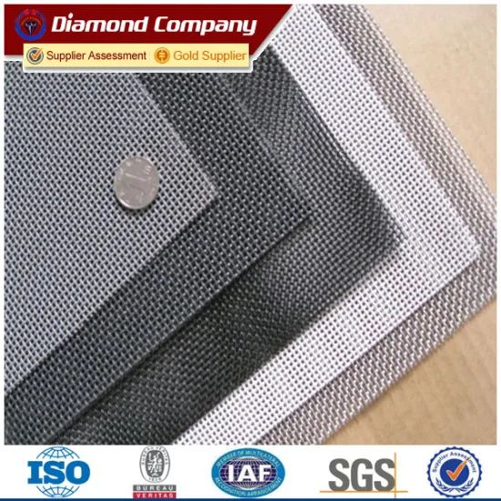 Diamond brand ss304 316 theft proof bulletproof wire mesh security window screen mesh