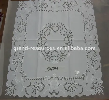 Imported tablecloths