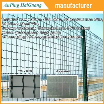 fence wire mesh /pvc coated welded wire mesh fence