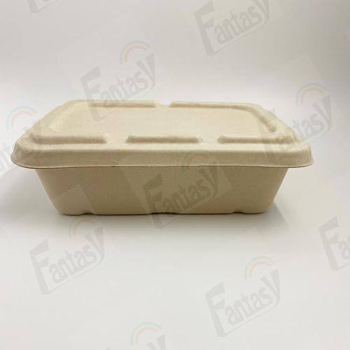 Bagasse Paper Bowl Custom 8oz Biodegradable Paper Salad Bowl Manufactory