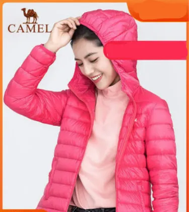 Winter windbreak thin sport down jacket