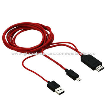 High-speed MHL to HDMI Cable for Mobile PhoneNew