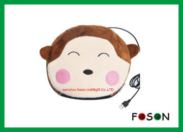 Eco - Friendly Extra Large Usb Hand Warmer Mouse Pad For Gift , Ergonomic Mouse Mat