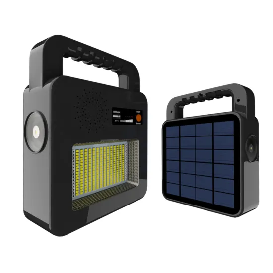 Mini Portable Home Solar System for Affordable Electricity Generation While Camping