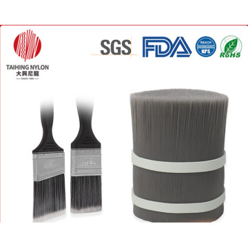 PBT flagged filament for paintbrush