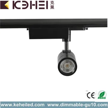 Black 7W LED Track Lights Warm White 90Ra