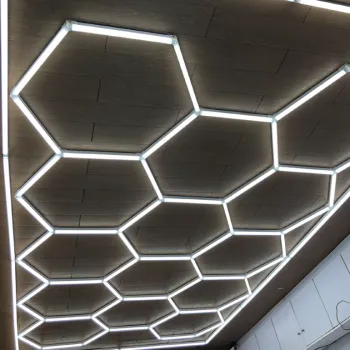 Easy Install High CRI Garage LED Lamp Hexagon LED Work Light