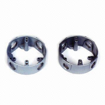Weatherproof Metallic Gray Round Extensions with 1/2-inch Deep and Lugs