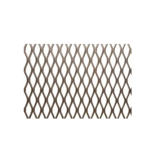 High Tensile Strength Electro-Galvanized Aluminum Mesh Stainless Steel Welded Perforated Punched Expanded Metal