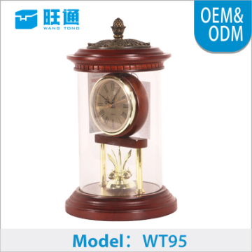 Special style hot sale fashion decorative art wood carved wood grandfather clock