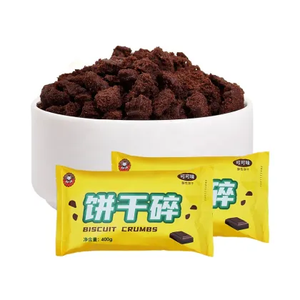 Ingredients for Milk Tea: Original Cocoa, Biscuit Crumbs, and Cookie Pieces - 400g Pack
