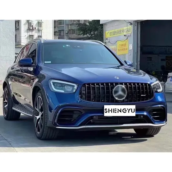 Auto Parts: Rear Lip Spoiler Exhaust for Mercedes-Benz GLC Class X253/C253 (20-22) GLC63 Upgrade