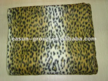 100% fleece polyester fur soft touch blanket