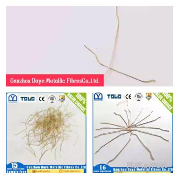 High Quality Hooked Ends Brass Coated Steel Fiber