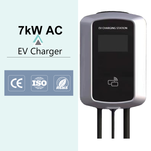 Монтаж на стену AC мощностью 7 кВт код развертки зарядного устройства EV