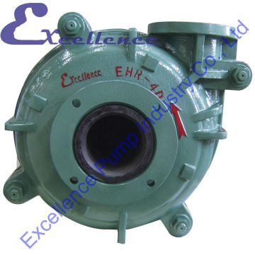 Wear resistant industrial rubber lined slurry pump