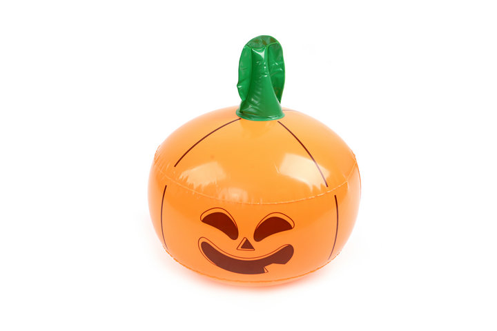 Black Inflatable Pumpkin for Halloween and Party Decoration