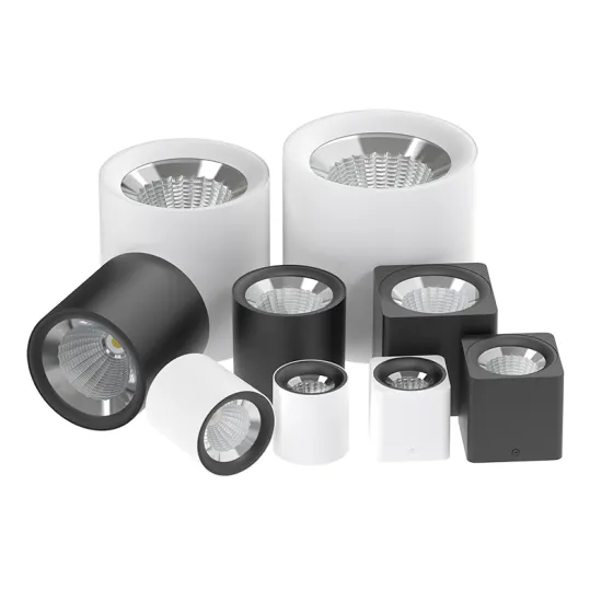 20W, 30W, 40W Round and Square LED Spotlight: Surface Mounted Downlights