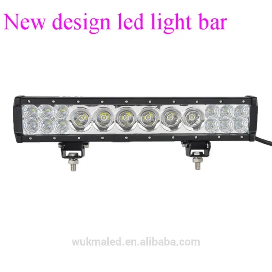 Side & Slide bracket led auto light bar 12v 96w 4x4 led offroad light bar