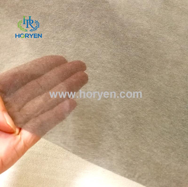 Kekuatan Tinggi Karbon Nonwoven Serat Permukaan Tisu 10g