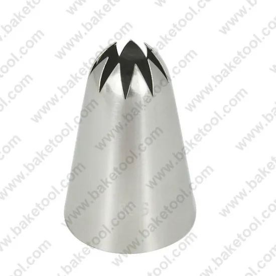 stainless steel closed star Icing cake Tips Piping Tubes