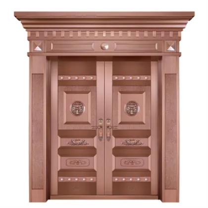 Copper Door Copper Surface Steel Security Door