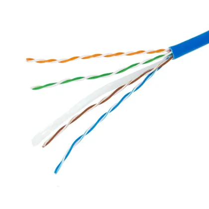 Factory Cheap CommScope CAT6 FTP 24AWG Copper Cable - LAN Network RJ45 CAT5 CAT6 Internet Cable