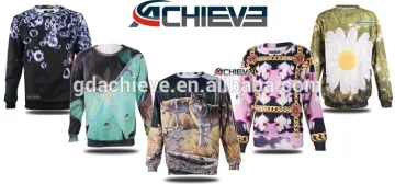 manufacturer custom full print 3d hoodies sweaters sublimation