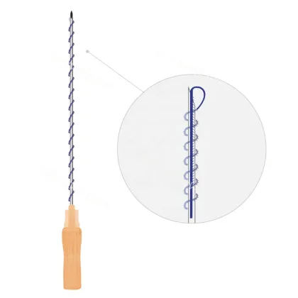 Mono screw skin pdo threads pdo screw 27g50mm