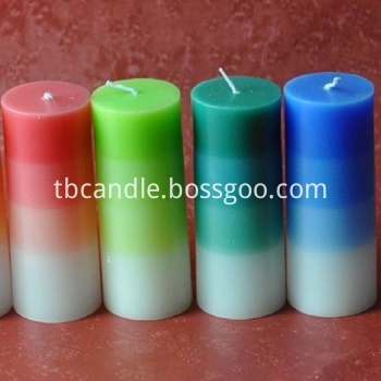 Colorful real flame LED candle 1