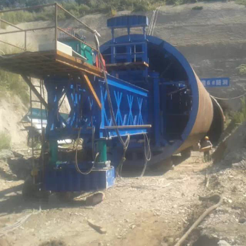 Circulaire tunnel van de naaldbundel voering trolley