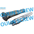 Kruassmaffei Kmd2-60kk Twin Conical Screw and Barrel for PVC Pipe, Sheet, Profile, Pellets