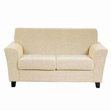 Fabric Face Sofa with Solid Wood Legs