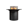 Sturdy Iron Gas Fire Pit Table with ODS