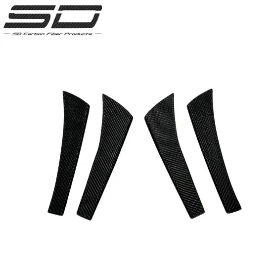 SD Dry Carbon Fiber Splitter Add-on for Porsche 991 Sport, GT2, GT3 RS Exterior Accessories