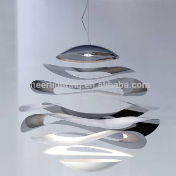 Modern Buckel Pendant Light buckel suspension lamp Hotel Restaurant project lighting