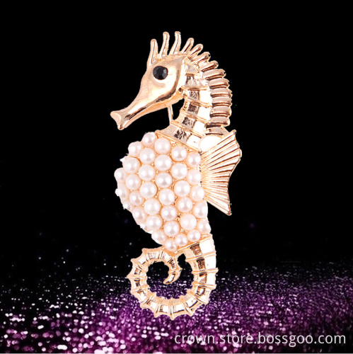 AB Crystal Brooch Pins