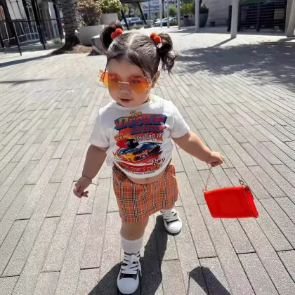 2024 Children's Clothing: Girls' 2-Piece Sets and Kids' Fashion Collections