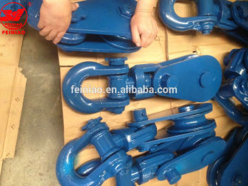 Alloy Steel Single Wheel Santch Block, Sheave Pulley Block