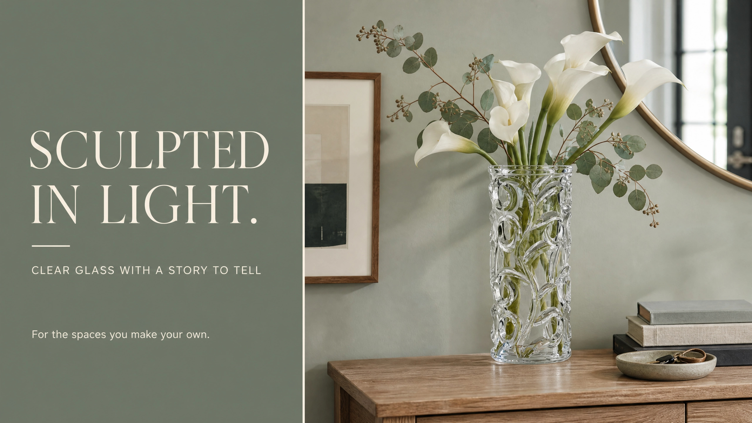 glass vases