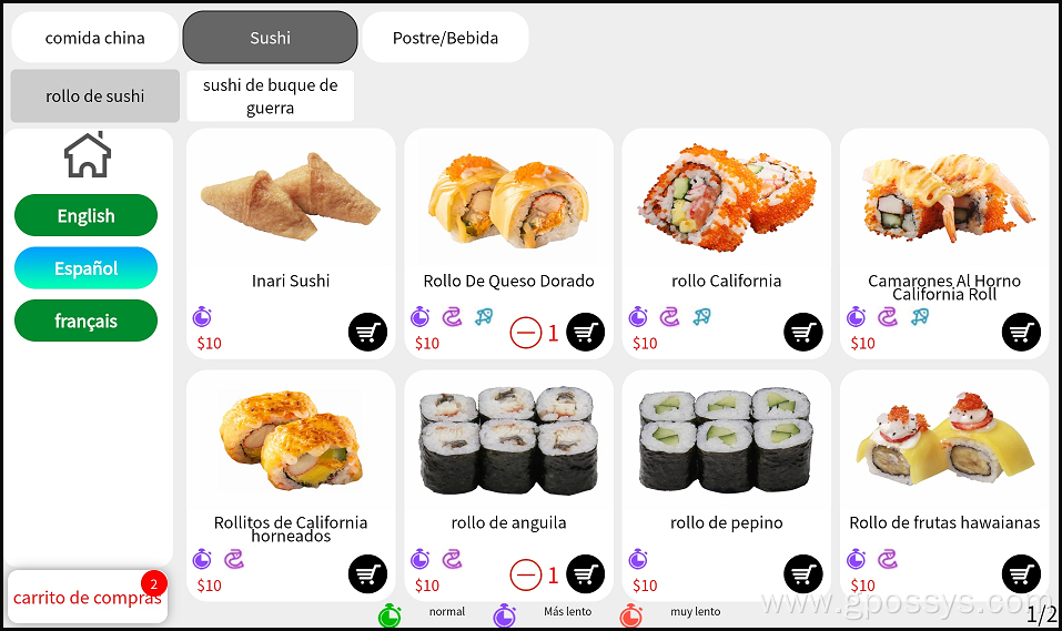 Fully Functional Customer Table Order system