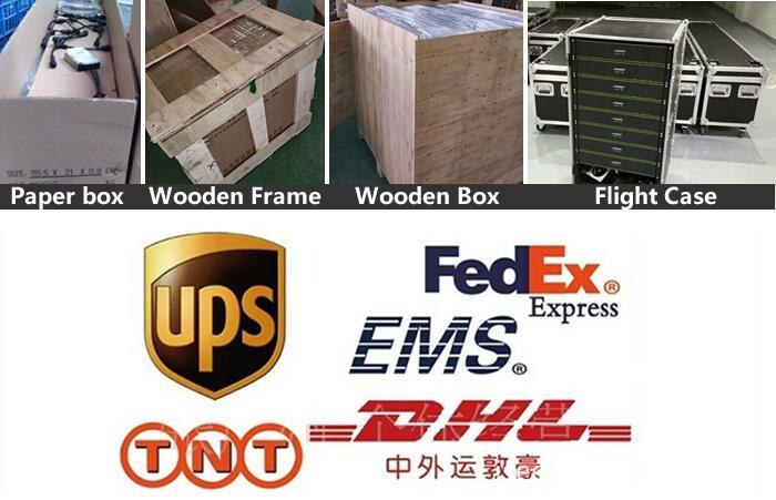 Disco Tube LED package and shipping