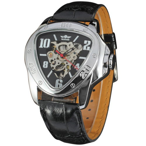 triangle wrist watch for men automatic mechanical movement