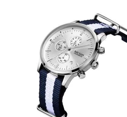 Hot selling megir brand watch chronograph watch