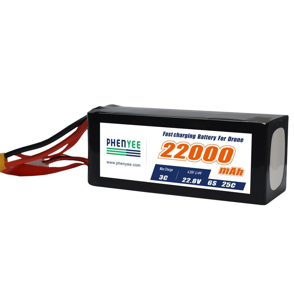 Lipo Bttery للطائرات بدون طيار 22000mah 6s 22.8v 25c