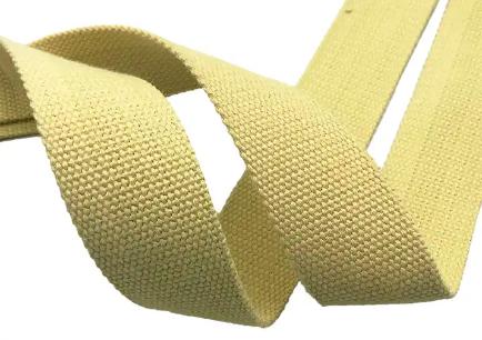 Aramid fiber tape webbing