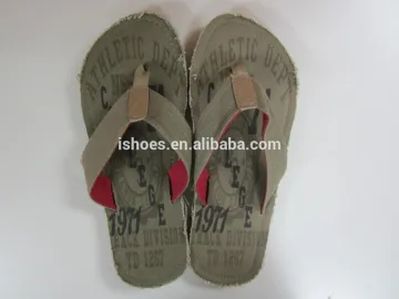 latest men rough canvas summer beach walking slippers