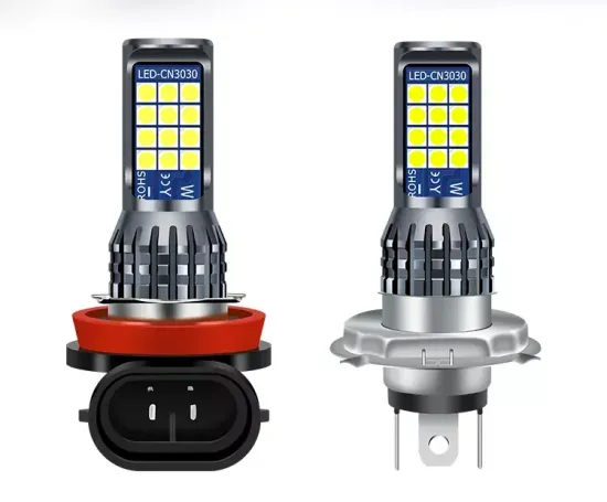 Automobile Accessories: Discover the Latest Dual Color H11 H4 Headlamp Car LED Mini Fog Driving Lights