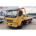 Nuevo camión de remolque de plataforma plana Dongfeng D8 6.2m